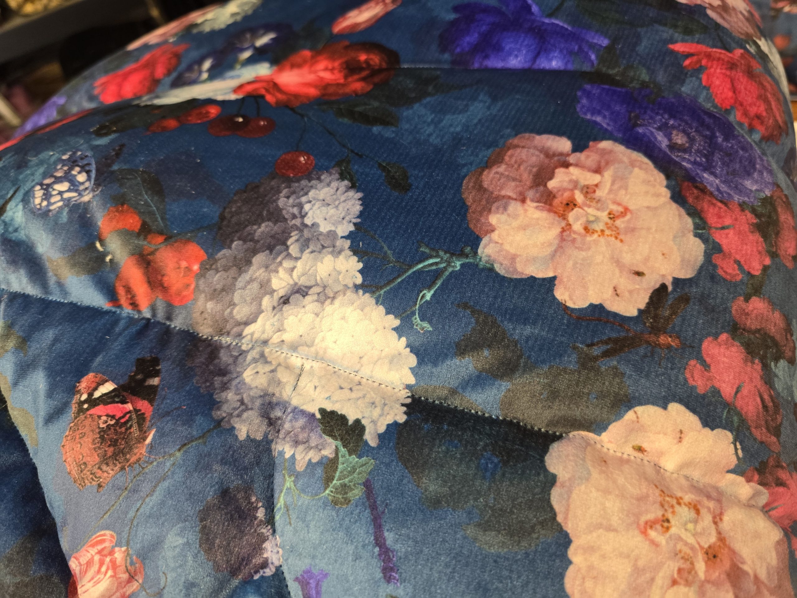 King size velvet floral - Image 8